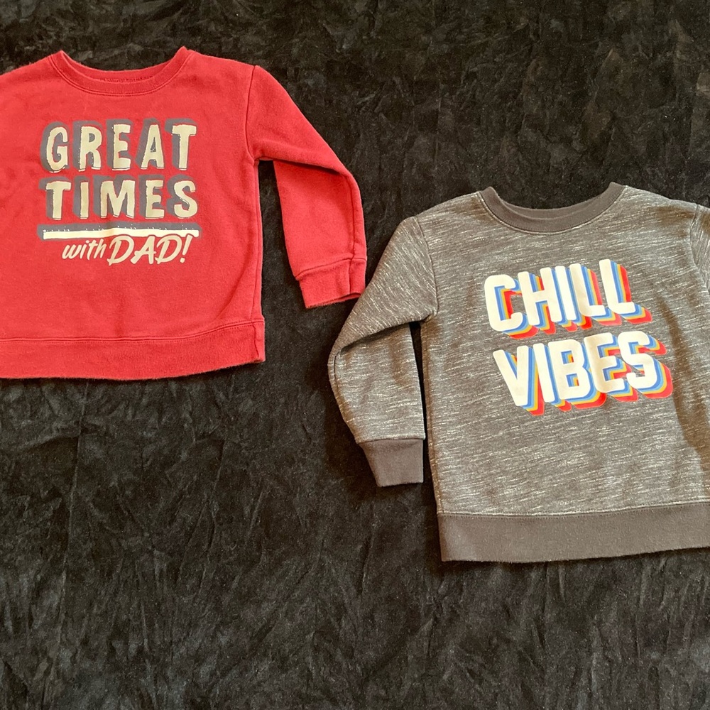 2/$12 | Unisex 2T Sweatshirts